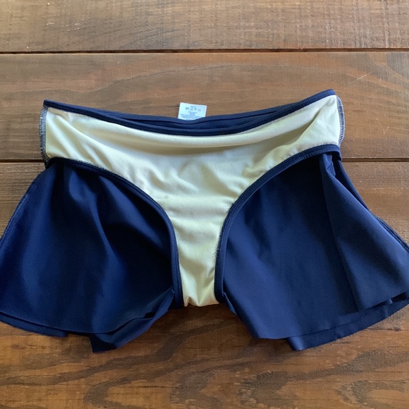Lands’ End Dark Blue Swim Bottom / Skirt, 16 - Picture 4 of 9